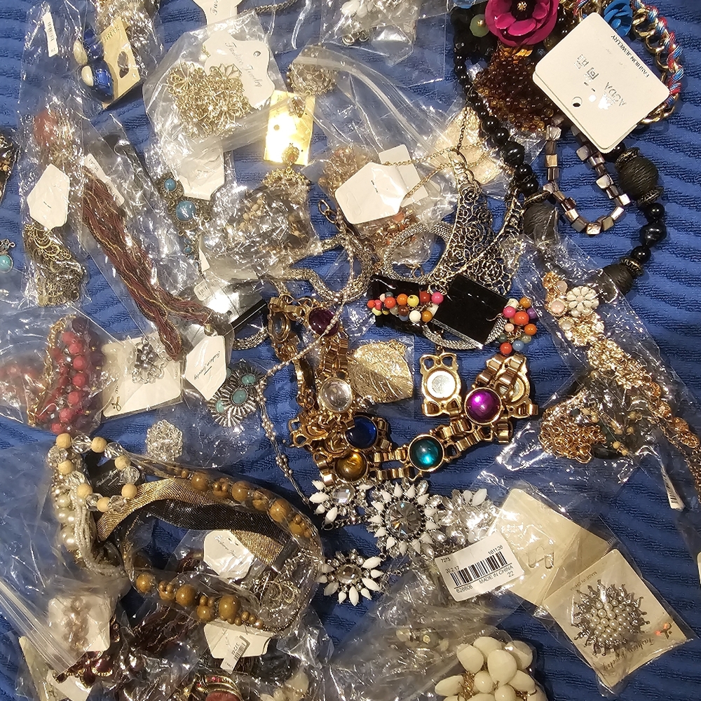 Jewelery Inventory Lot Over 50 Pieces
